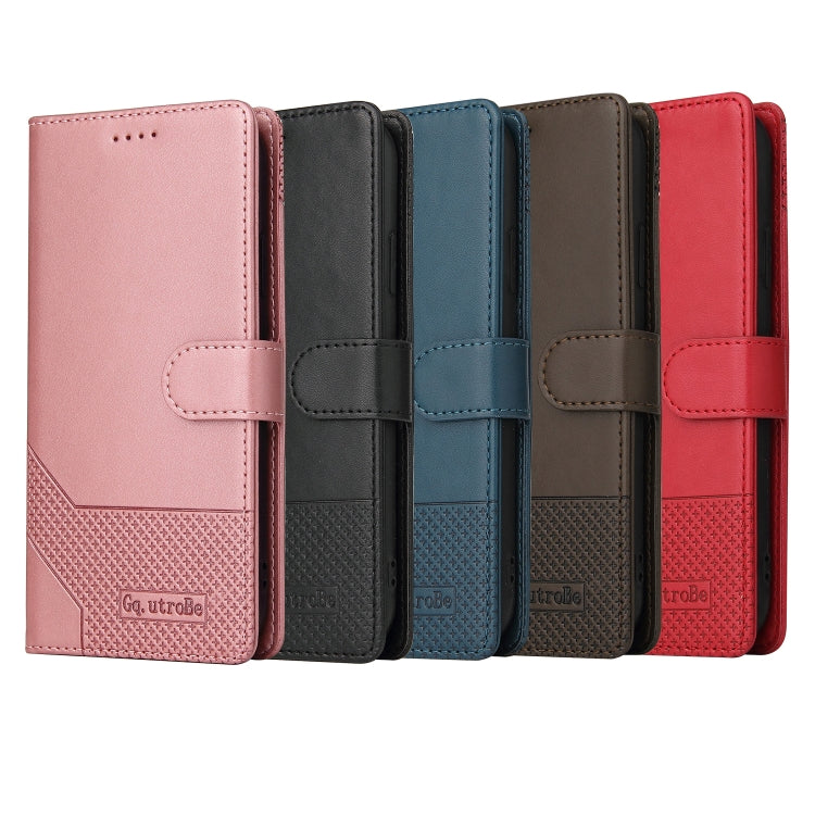 GQUTROBE Skin Feel Estuche magnético de cuero para teléfono, For iPhone 11, For iPhone XR, For iPhone XS Max, For iPhone XS / X, For iPhone SE 2022 / SE 2020 / 8 / 7, For iPhone 8 Plus / 7 Plus