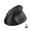 Ratón ergonómico vertical inalámbrico para juegos X10 2.4G, X10 (Black), X10 (Grey)