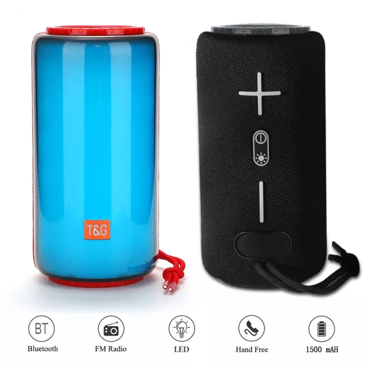 T&G TG639 10W Luz LED portátil TWS Altavoz inalámbrico Bluetooth