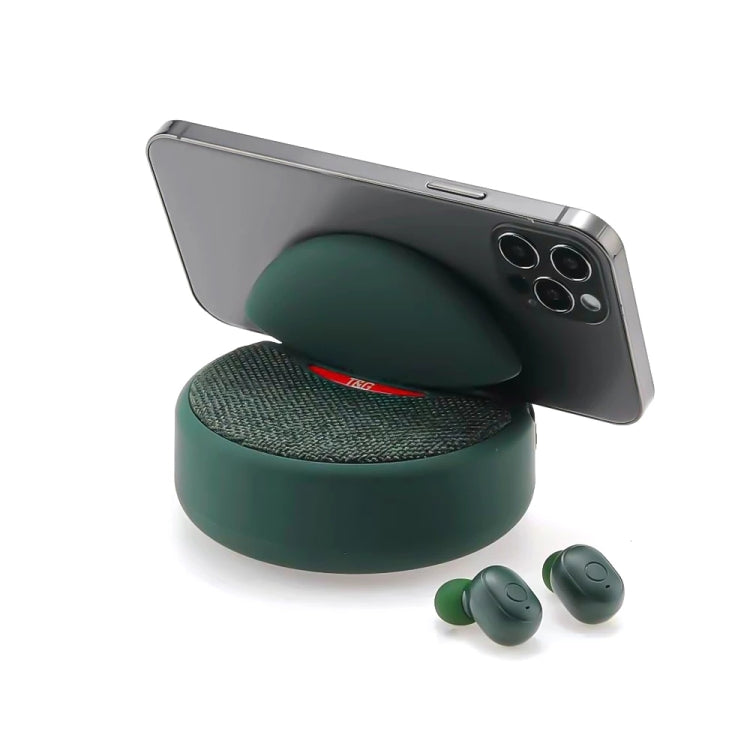 T&G TG808 2 en 1 Mini altavoz inalámbrico Bluetooth Auriculares inalámbricos