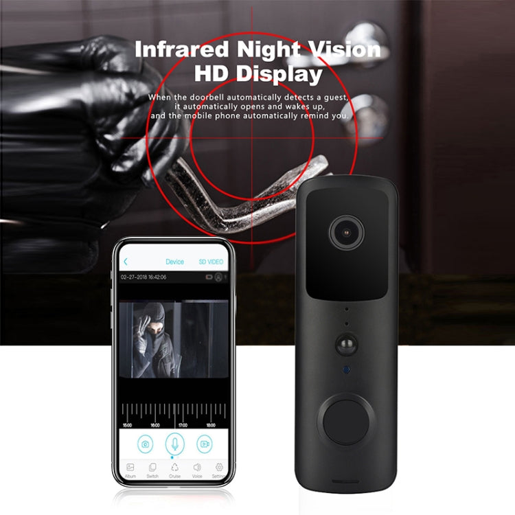 Timbre de video V30S Tuya Smart WIFI compatible con POE con cable e intercomunicador bidireccional y visión nocturna, T30