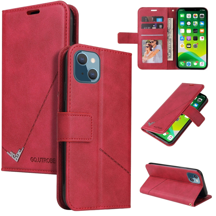 GQUTROBE Estuche para teléfono de cuero en ángulo recto, For iPhone 13, For iPhone 13 mini, For iPhone 13 Pro, For iPhone 13 Pro Max, For iPhone 12 mini, For iPhone 12 Pro, For iPhone 12 Pro Max, For iPhone 11