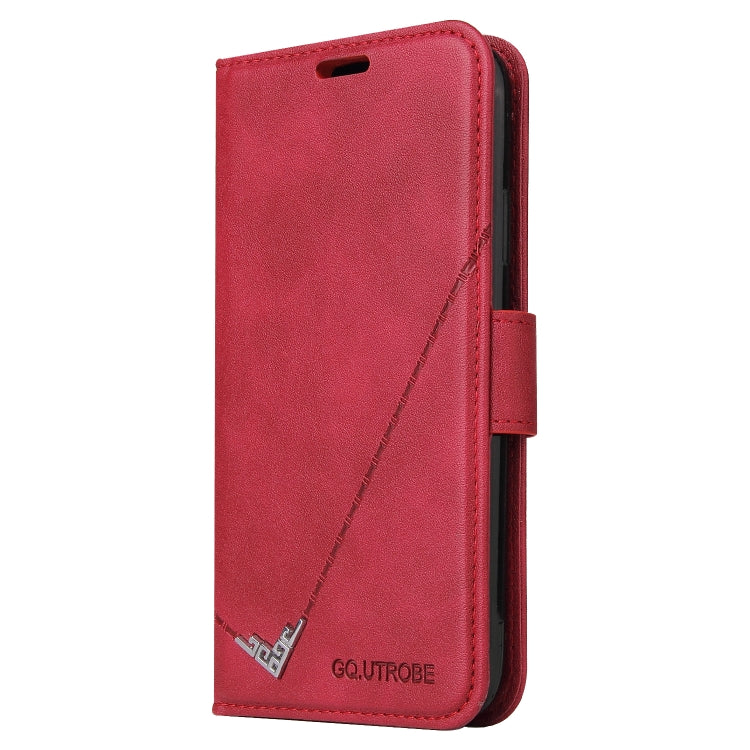 GQUTROBE Estuche para teléfono de cuero en ángulo recto, For iPhone 13, For iPhone 13 mini, For iPhone 13 Pro, For iPhone 13 Pro Max, For iPhone 12 mini, For iPhone 12 Pro, For iPhone 12 Pro Max, For iPhone 11