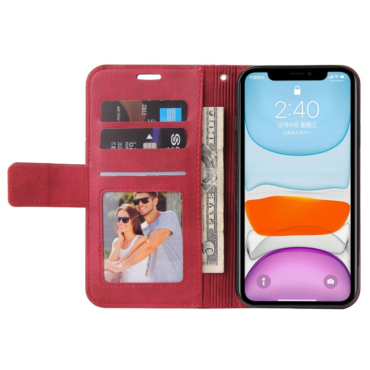 GQUTROBE Estuche para teléfono de cuero en ángulo recto, For iPhone 11 Pro, For iPhone 11 Pro Max, For iPhone X / XS, For iPhone XR, For iPhone XS Max, For iPhone 7 Plus / 8 Plus, For iPhone 6 Plus / 6s Plus, For iPhone 6 / 6S
