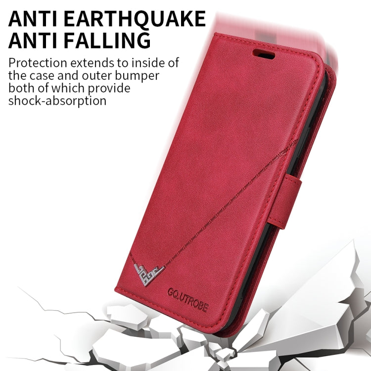 GQUTROBE Estuche para teléfono de cuero en ángulo recto, For iPhone 11 Pro, For iPhone 11 Pro Max, For iPhone X / XS, For iPhone XR, For iPhone XS Max, For iPhone 7 Plus / 8 Plus, For iPhone 6 Plus / 6s Plus, For iPhone 6 / 6S