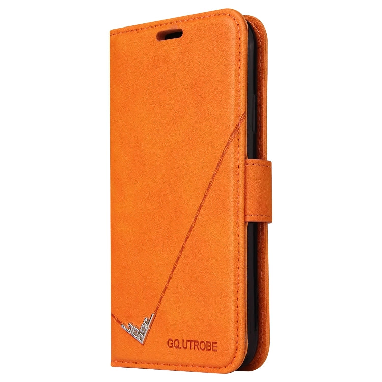 GQUTROBE Estuche para teléfono de cuero en ángulo recto, For iPhone 7 / 8 / SE 2020 / SE 2022