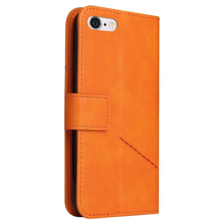 GQUTROBE Estuche para teléfono de cuero en ángulo recto, For iPhone 7 / 8 / SE 2020 / SE 2022