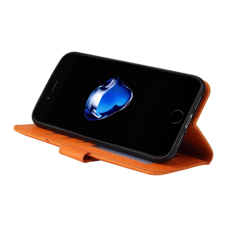 GQUTROBE Estuche para teléfono de cuero en ángulo recto, For iPhone 7 / 8 / SE 2020 / SE 2022