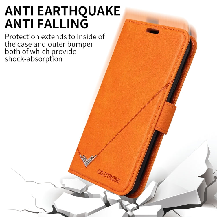 GQUTROBE Estuche para teléfono de cuero en ángulo recto, For iPhone 7 / 8 / SE 2020 / SE 2022