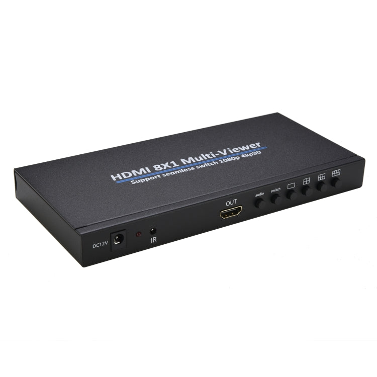 El multivisor HDMI NK-818 8x1 admite conmutador continuo 1080P, enchufe de EE. UU., NK-818, US Plug