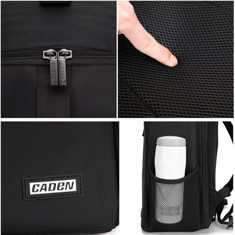CADeN D6 V Cámara Mochila Hombros Barra de tiro Bolsa de cámara de nylon, D6 V 32 x 18 x 43cm