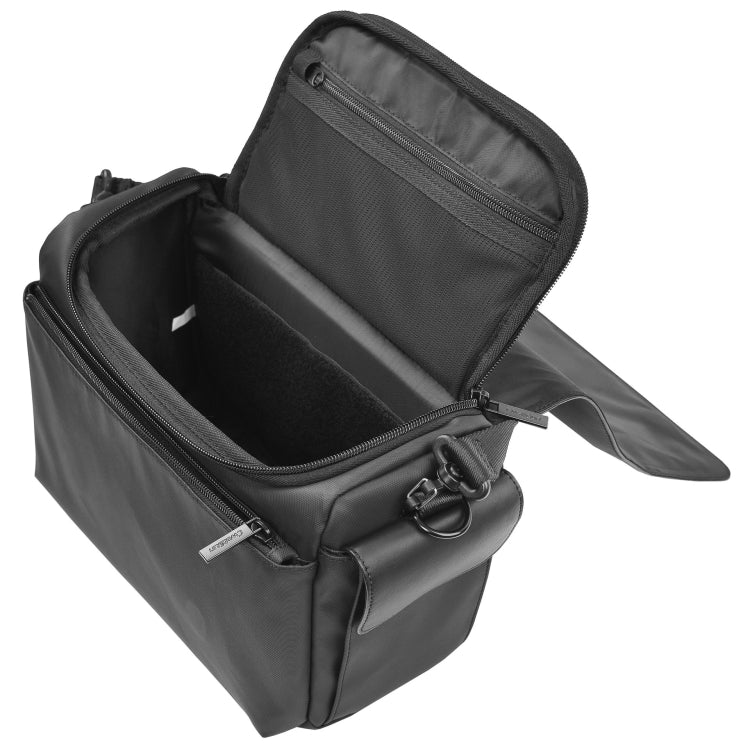 Bolso bandolera para cámara CADeN D73, resistente al agua, a prueba de golpes, para cámara, 23.5 x 14 x 19cm Black White, 28 x 15 x 20cm Black