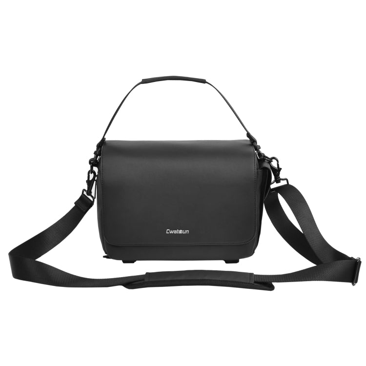 Bolso bandolera para cámara CADeN D73, resistente al agua, a prueba de golpes, para cámara, 23.5 x 14 x 19cm Black White, 28 x 15 x 20cm Black