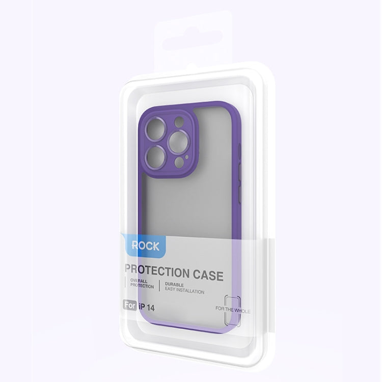 Estuche para teléfono ROCK Guard con tacto de piel, For iPhone 14, For iPhone 14 Plus, For iPhone 14 Pro, For iPhone 14 Pro Max
