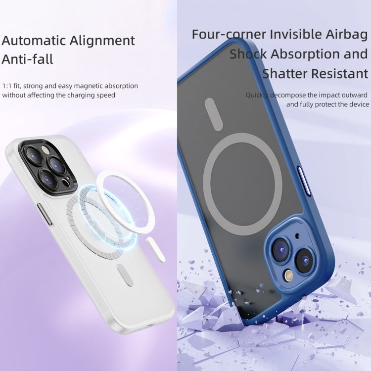 Estuche para teléfono MagSafe con tacto de piel ROCK Guard, For iPhone 14, For iPhone 14 Plus, For iPhone 14 Pro, For iPhone 14 Pro Max