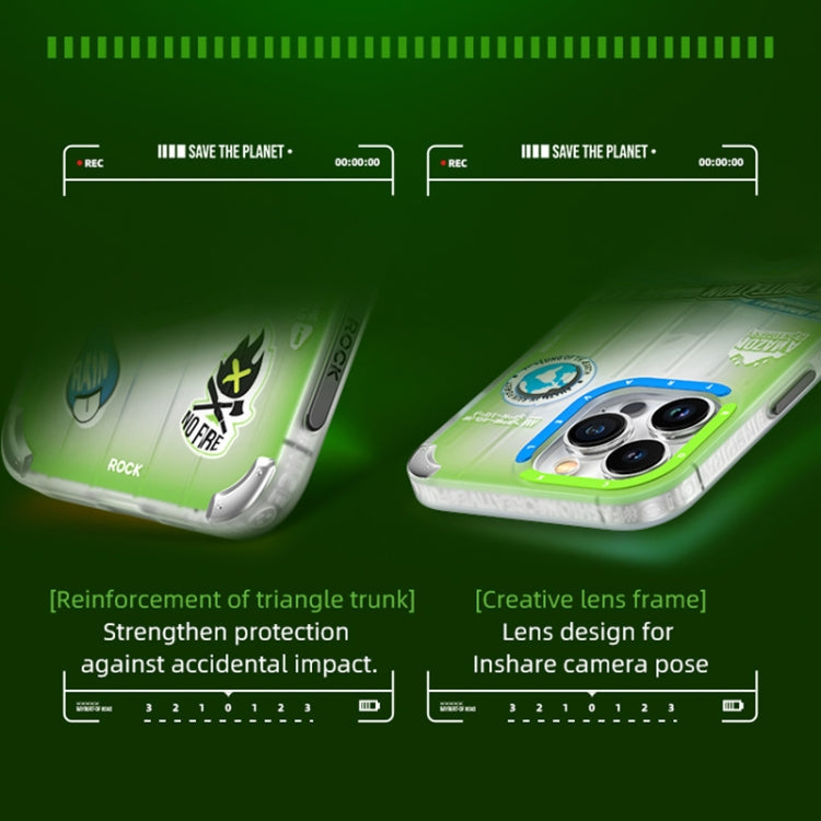 Estuche para teléfono ROCK InShare Travel Series PC+TPU, For iPhone 14, For iPhone 14 Plus, For iPhone 14 Pro, For iPhone 14 Pro Max