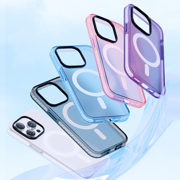 Estuche para teléfono magnético MagSafe de doble capa Armor Shield de ROCK, For iPhone 14, For iPhone 14 Plus, For iPhone 14 Pro, For iPhone 14 Pro Max