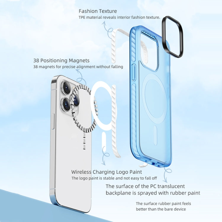 Estuche para teléfono magnético MagSafe de doble capa Armor Shield de ROCK, For iPhone 14, For iPhone 14 Plus, For iPhone 14 Pro, For iPhone 14 Pro Max