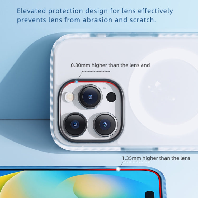 Estuche para teléfono magnético MagSafe de doble capa Armor Shield de ROCK, For iPhone 14, For iPhone 14 Plus, For iPhone 14 Pro, For iPhone 14 Pro Max
