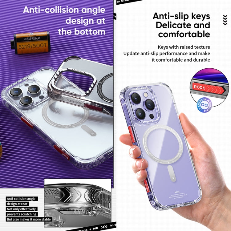 Estuche para teléfono ROCK Air InShare MagSafe, For iPhone 14, For iPhone 14 Plus, For iPhone 14 Pro, For iPhone 14 Pro Max