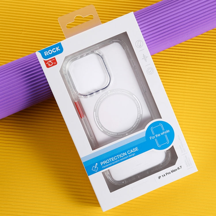 Estuche para teléfono ROCK Air InShare MagSafe, For iPhone 14, For iPhone 14 Plus, For iPhone 14 Pro, For iPhone 14 Pro Max