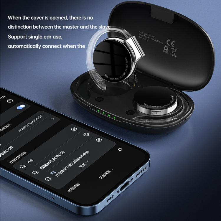 T&G F2 Ear Mount impermeable inalámbrico Bluetooth cancelación de ruido auricular