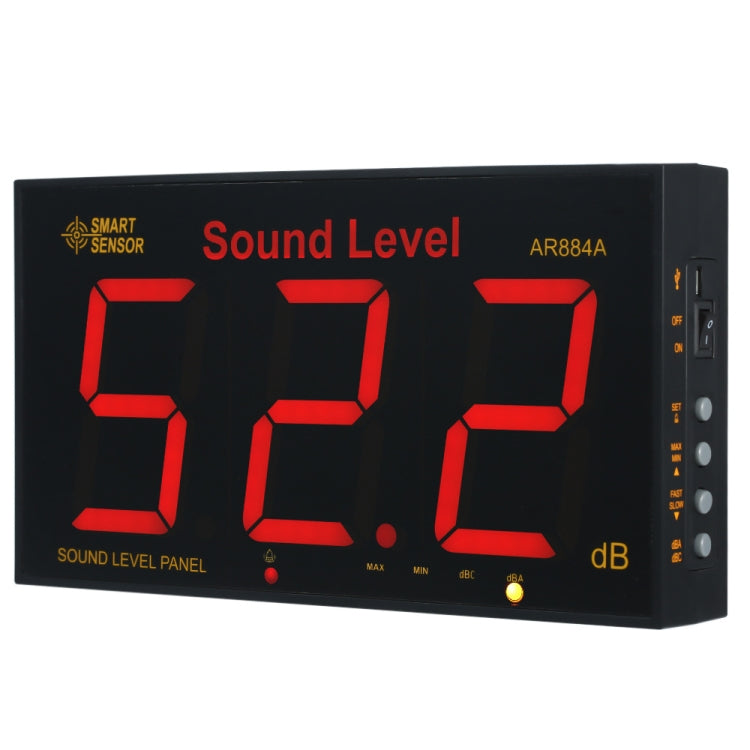 Medidor de nivel de sonido inteligente de pared SmartSensor AR884A