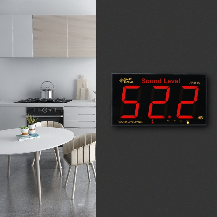 Medidor de nivel de sonido inteligente de pared SmartSensor AR884A