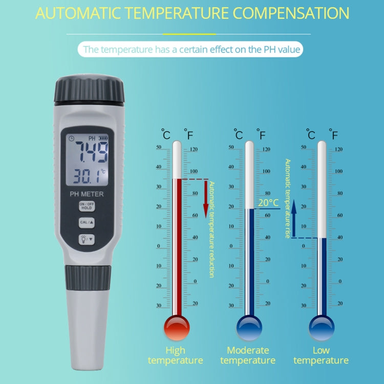 Bolígrafo probador de calidad del agua SmartSensor PH818 PH, PH818