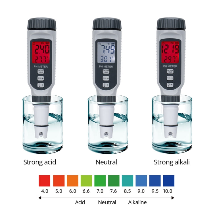 Bolígrafo probador de calidad del agua SmartSensor PH818 PH, PH818