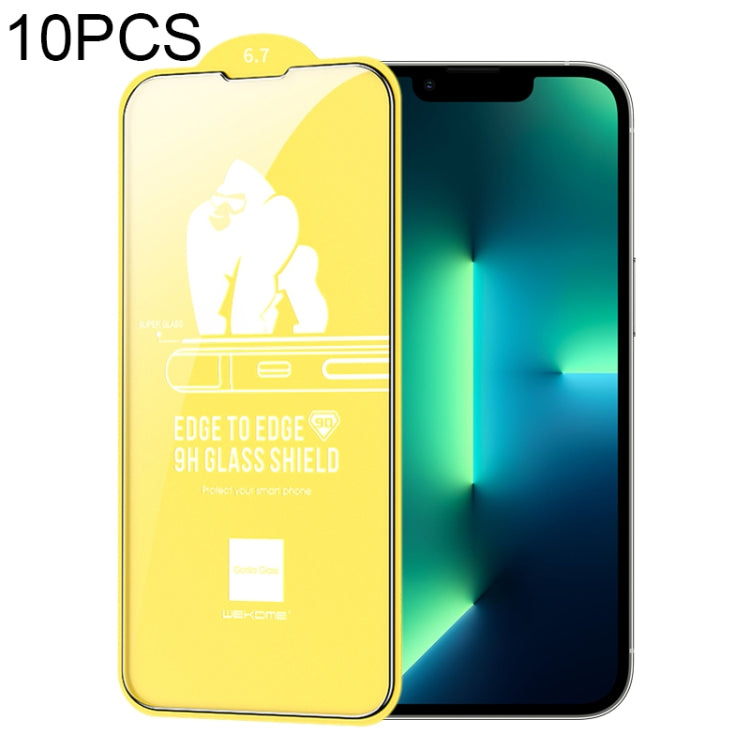 10 PCS WEKOME 9D Película de vidrio templado curvo HD, For iPhone 14 (10pcs), For iPhone 14 Plus (10 PCS), For iPhone 14 Pro (10 PCS), For iPhone 14 Pro Max (10 PCS), (10pcs), For iPhone 13 (10pcs), For iPhone 12 mini (10 PCS)                          ...