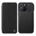 NILLKIN QIN Series Pro Estuche de cuero para teléfono, For iPhone 14, For iPhone 14 Plus, For iPhone 14 Pro, For iPhone 14 Pro Max