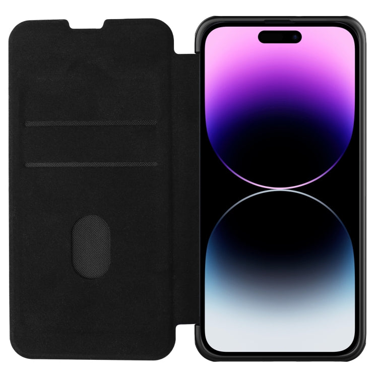 NILLKIN QIN Series Pro Estuche de cuero para teléfono, For iPhone 14, For iPhone 14 Plus, For iPhone 14 Pro, For iPhone 14 Pro Max