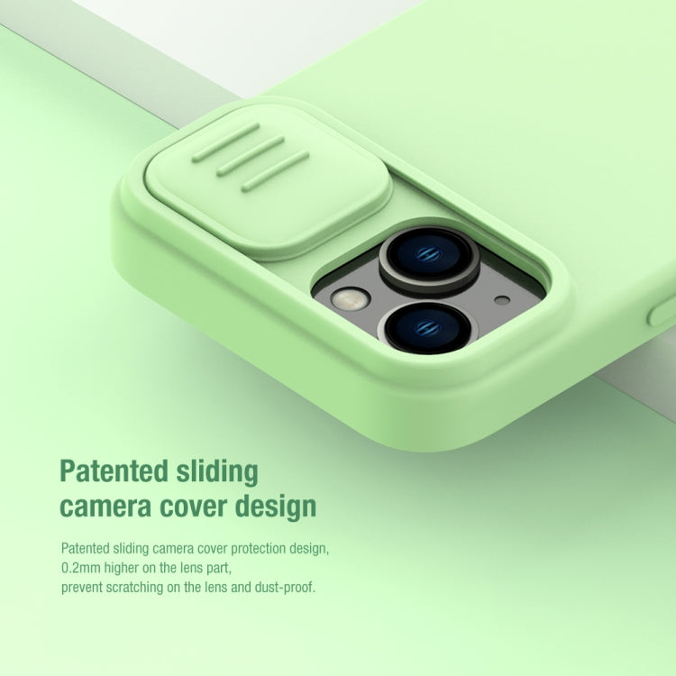 NILLKIN CamShield MagSafe Funda de silicona líquida para teléfono, For iPhone 14 Pro, For iPhone 14, For iPhone 14 Plus, For iPhone 14 Pro Max