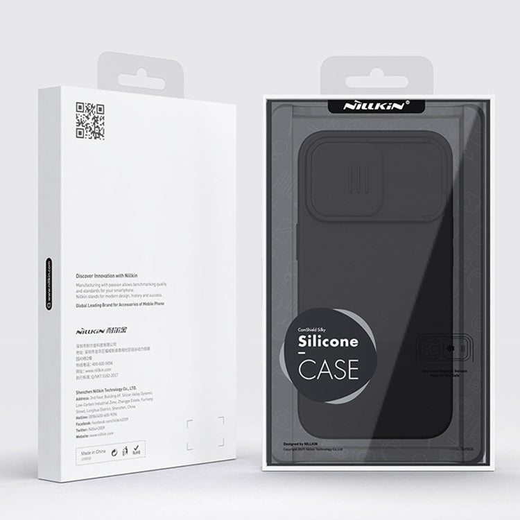 NILLKIN CamShield MagSafe Funda de silicona líquida para teléfono, For iPhone 14 Pro, For iPhone 14, For iPhone 14 Plus, For iPhone 14 Pro Max