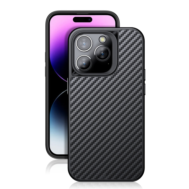 Caja del teléfono de fibra de carbono Kevlar TPU, For iPhone 14, For iPhone 14 Plus, For iPhone 14 Pro, For iPhone 14 Pro Max