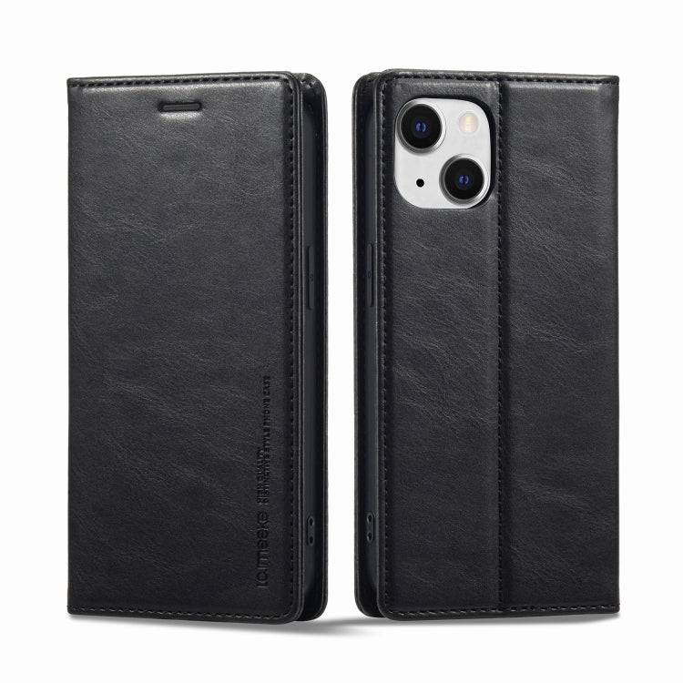 LC.IMEEKE RFID Funda de cuero antirrobo para teléfono, For iPhone 13, For iPhone 13 Mini, For iPhone 14, For iPhone 14 Plus