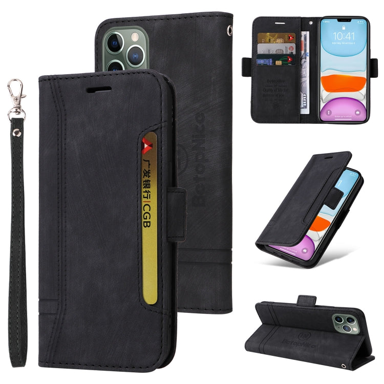 BETOPNICE Estuche de cuero con hebilla de doble cara para teléfono, For iPhone 12 / 12 Pro, For iPhone 12 Pro Max, For iPhone 11, For iPhone 11 Pro, For iPhone 11 Pro Max, For iPhone X / XS, For iPhone XR, For iPhone XS Max                             ...