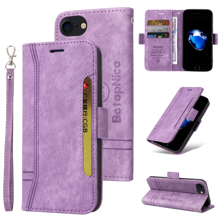BETOPNICE Estuche de cuero con hebilla de doble cara para teléfono, For iPhone 12 / 12 Pro, For iPhone 12 Pro Max, For iPhone 11, For iPhone 11 Pro, For iPhone 11 Pro Max, For iPhone X / XS, For iPhone XR, For iPhone XS Max                             ...