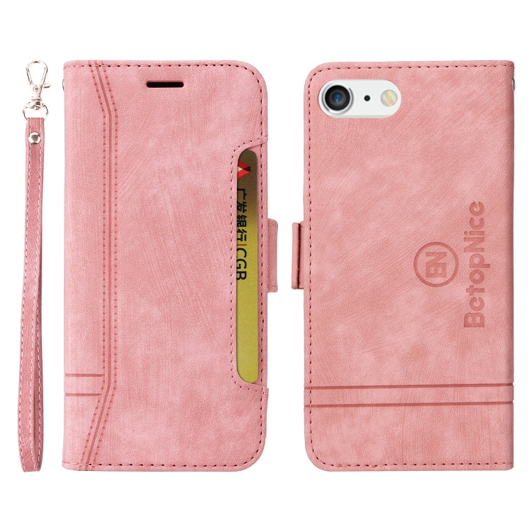 BETOPNICE Estuche de cuero con hebilla de doble cara para teléfono, For iPhone 7 Plus / 8 Plus