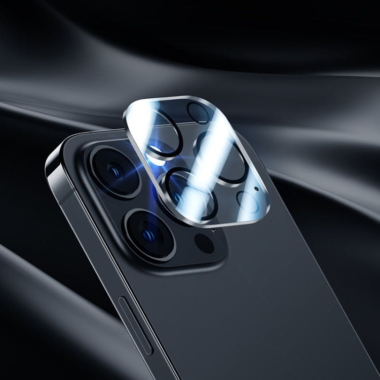 Película protectora de lente de cámara trasera transparente de una pieza de Benks, For iPhone 14/14 Plus, For iPhone 14 Pro/14 Pro Max