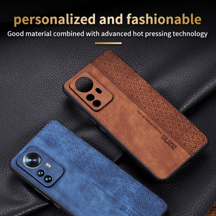 Estuche para teléfono con sensación de piel en relieve AZNS 3D, For Xiaomi 12 Lite, For Xiaomi 12 Pro / 12S Pro
