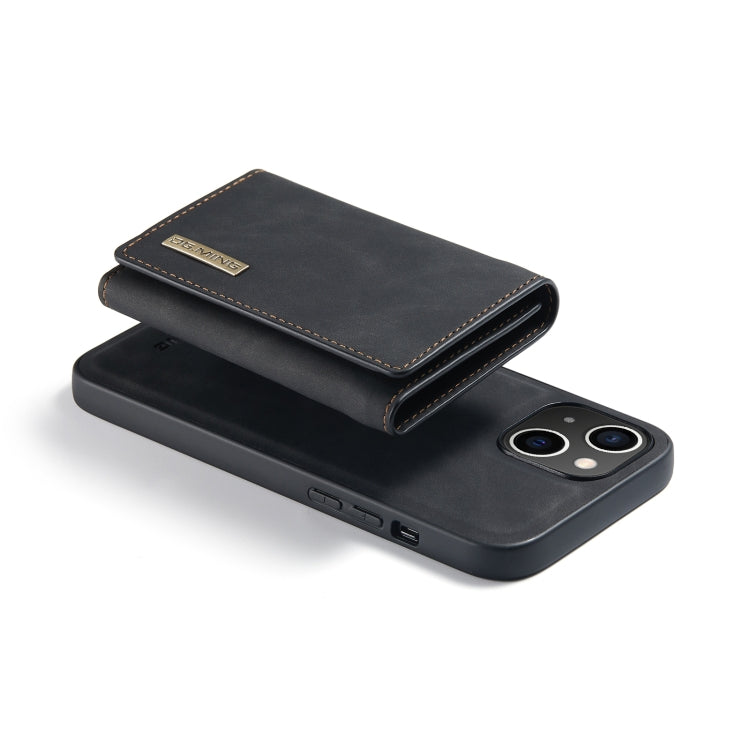 DG.MING M1 Series Estuche de cuero con billetera para múltiples tarjetas de 3 pliegues, For iPhone 14, For iPhone 14 Plus, For iPhone 14 Pro, For iPhone 14 Pro Max