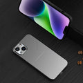 R-JUST RJ52 Estuche para teléfono a prueba de golpes de TPU de metal estilo 3 líneas, For iPhone 14, For iPhone 14 Plus, For iPhone 14 Pro, For iPhone 14 Pro Max