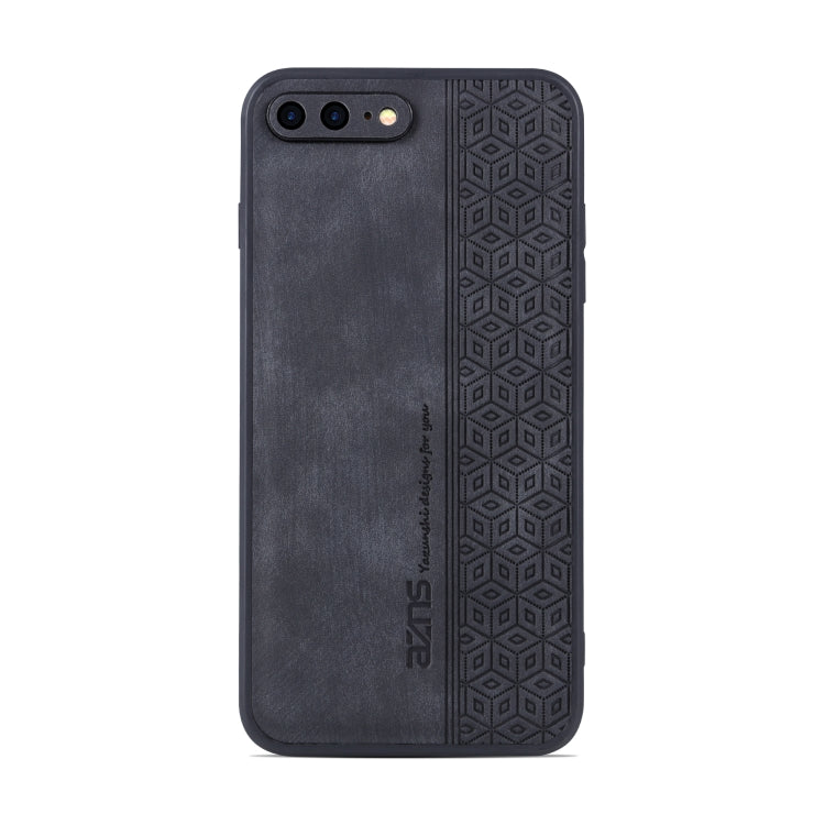 Estuche para teléfono con sensación de piel en relieve AZNS 3D, For iPhone 7 Plus / 8 Plus