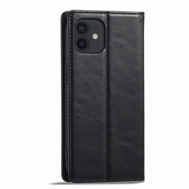 LC.IMEEKE RFID Funda de cuero antirrobo para teléfono, For iPhone 12 mini, For iPhone 11, For iPhone 11 Pro, For iPhone 11 Pro Max