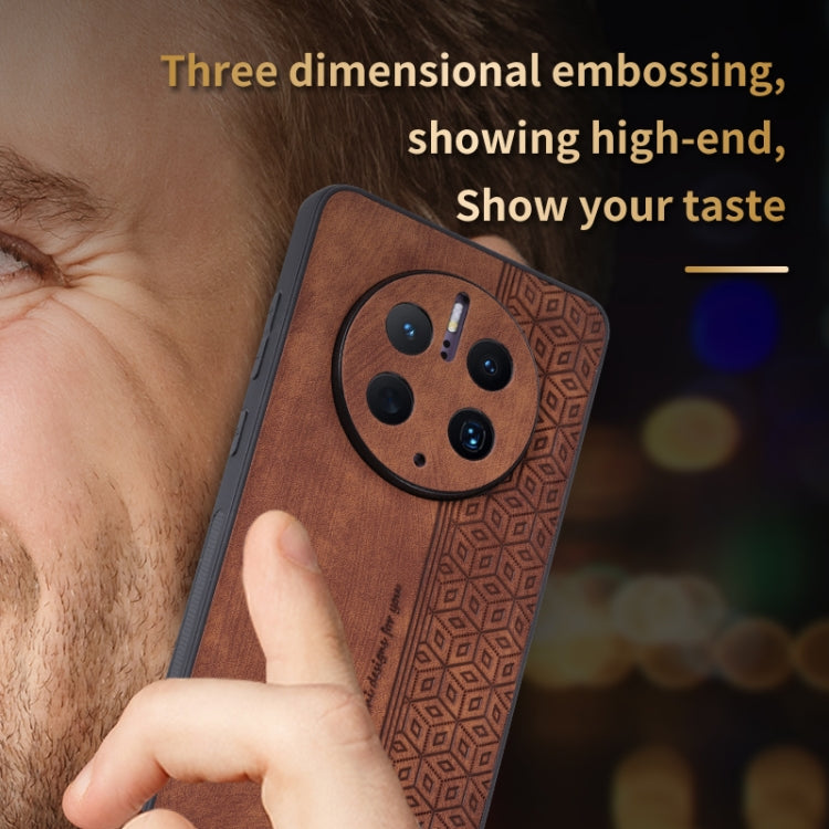 Estuche para teléfono con sensación de piel en relieve AZNS 3D, For Huawei Mate 50 Pro, For iPhone 12, For iPhone 11, For iPhone X / XS, For iPhone XR, For iPhone XS Max
