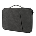 Bolso portátil de cuero con textura de piel de oveja, For 9.7-11 inch Laptop, For 12.9-13 inch Laptop