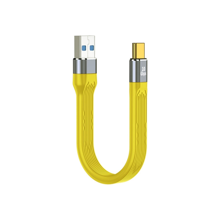 Cable de datos flexible de 100 W 10 Gbps USB a USB-C/Type-C FPC, longitud: 13,8 cm, 10Gbps USB to USB-C/Type-C