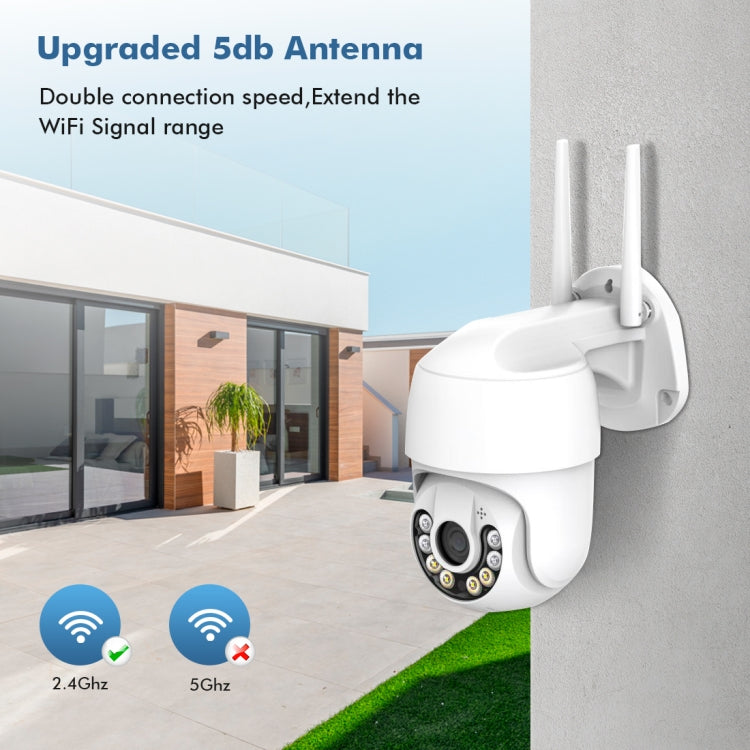 QX59 1920 x 1080P HD 2MP Cámara de vigilancia inteligente WiFi inalámbrica, EU Plug, US Plug, UK Plug, AU Plug